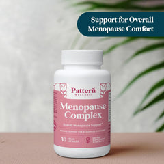 Pattern Wellness Menopause Complex contains Bioperine to enhance absorption