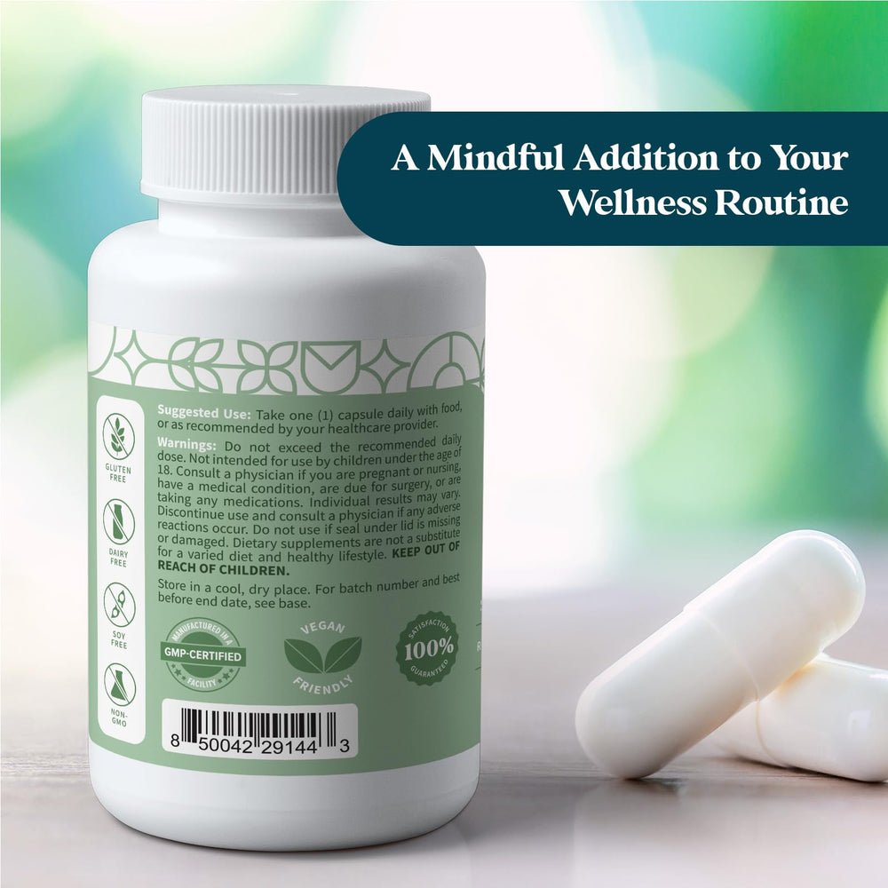 Pattern Wellness Sea Moss Complex packaging display on store shelf.