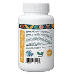 Pattern Wellness Turmeric Curcumin capsules displayed for daily wellness and immune support