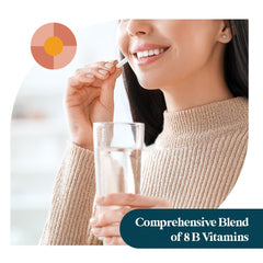 Pattern Wellness Vitamin B Complex label close-up emphasizes third-party lab testing.