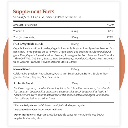Pattern Wellness Zinc Complex vegan capsule bottle highlights convenient daily immune support.