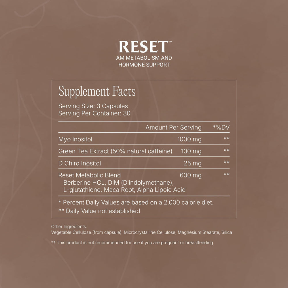 Paulina FITNESS Reset Detox Duo ingredients blend supports digestive comfort