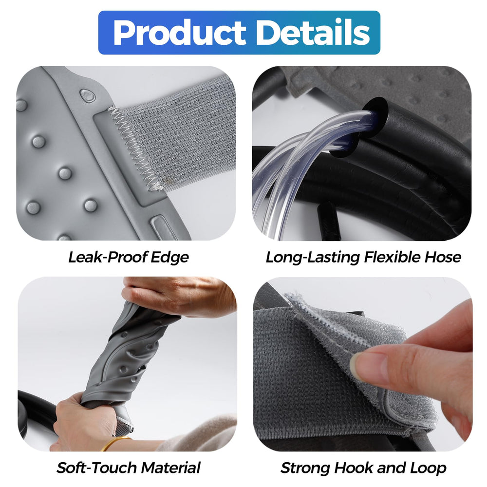 PAWFECTJEE multi-zone therapy system fits multiple body areas for versatile recovery.