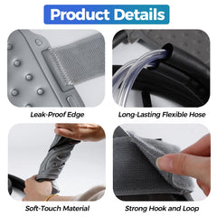 PAWFECTJEE multi-zone therapy system fits multiple body areas for versatile recovery.