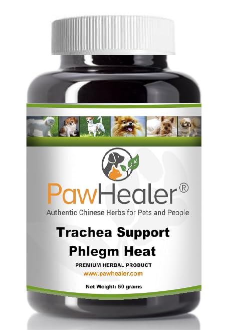 PawHealer Trachea Support powder with scoop for precise measurement.