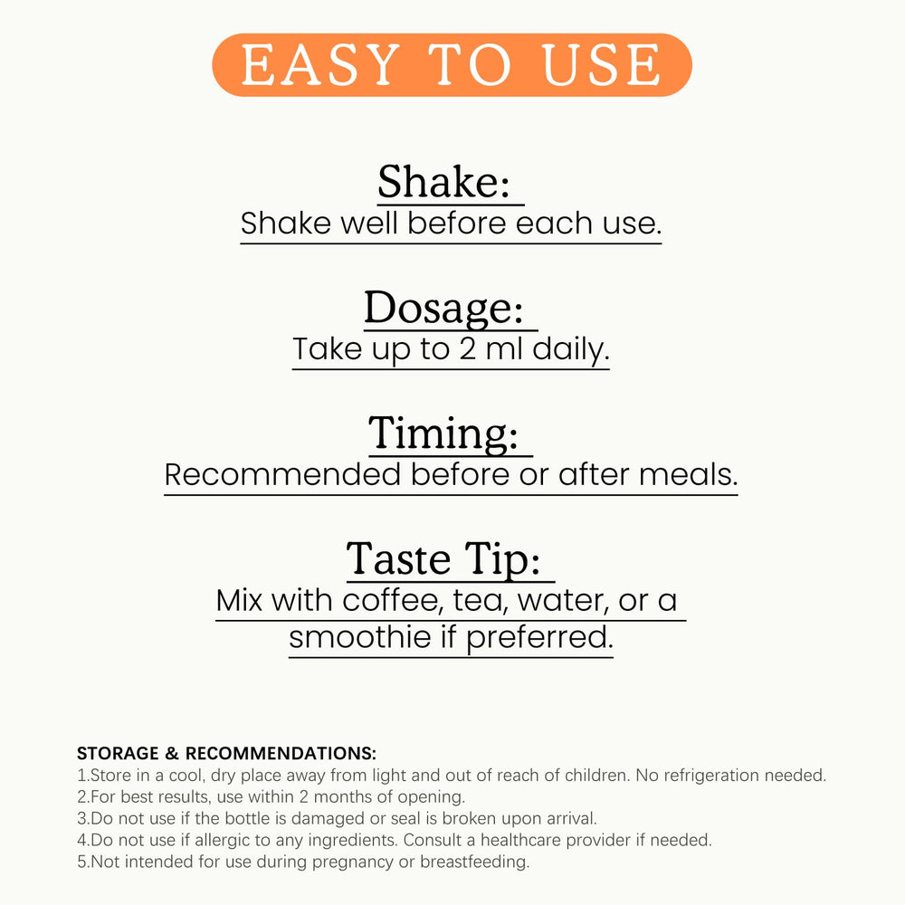 PAYAOCZ drops diluted in water for easy consumption.