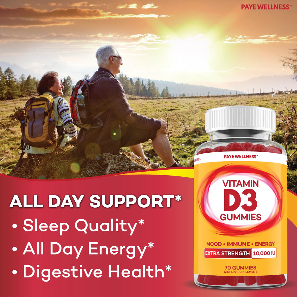 PAYÉ Vitamin D Gummies ingredients-pectin close view shows vegetarian-friendly formula.
