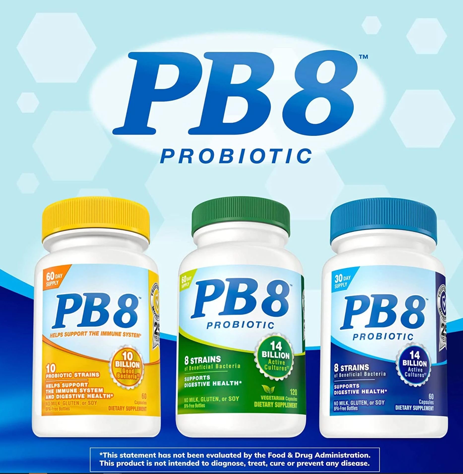 PB8 Probiotic 3-Pack family kitchen scene for shared wellness