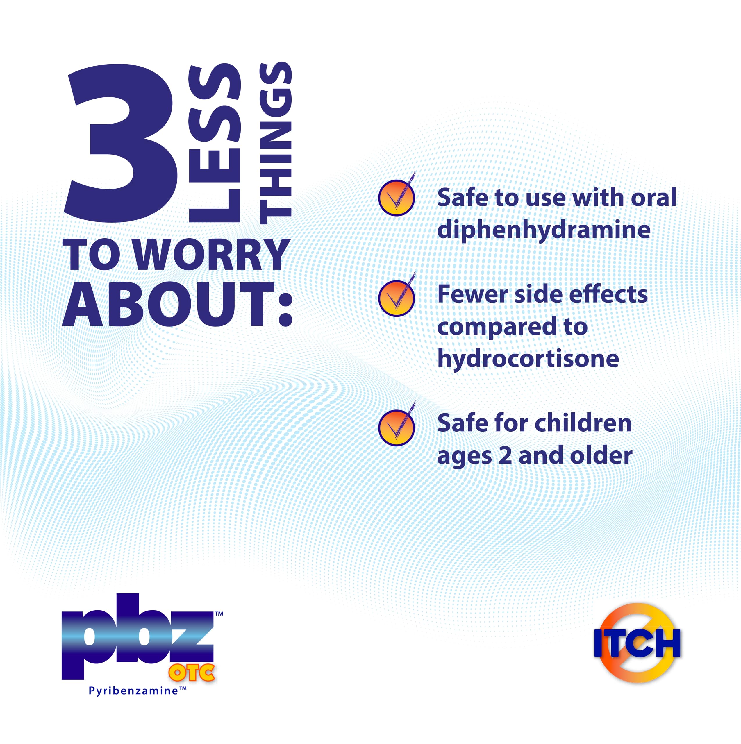 PBZ kid safe itch relief trio pack for families on the go.