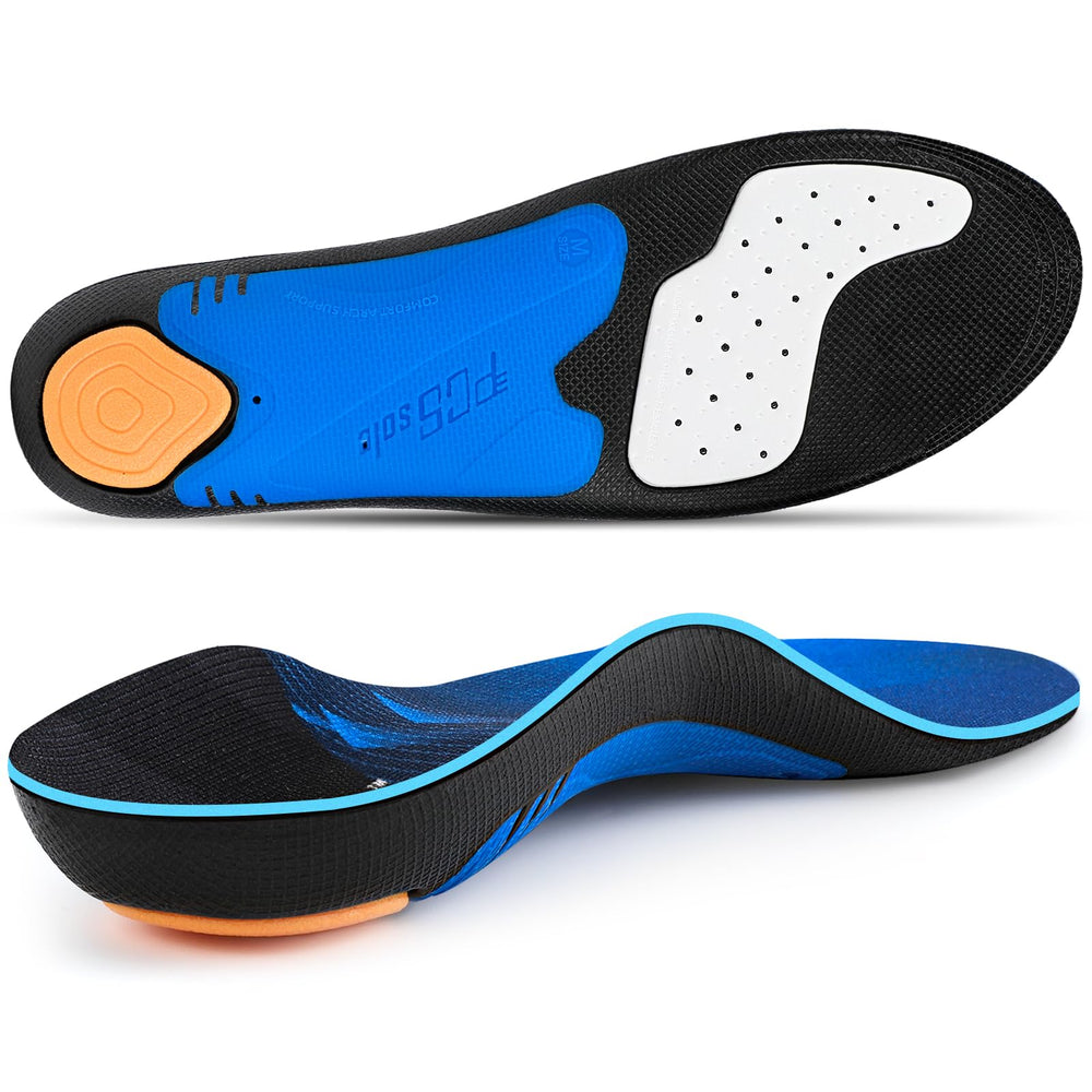 PCSsole Comfort Running Insoles arch support for stable alignment and daily comfort.