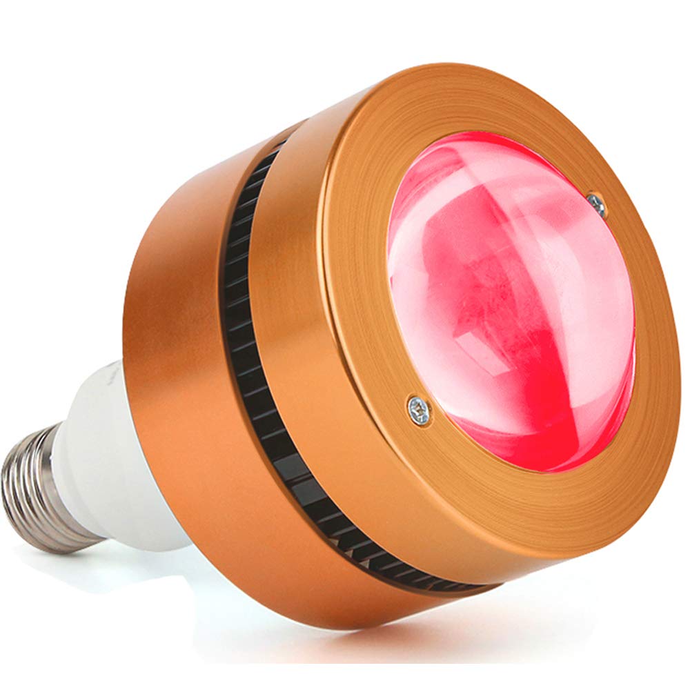 PDGROW 96W red light bulb front view for skin care possibilities