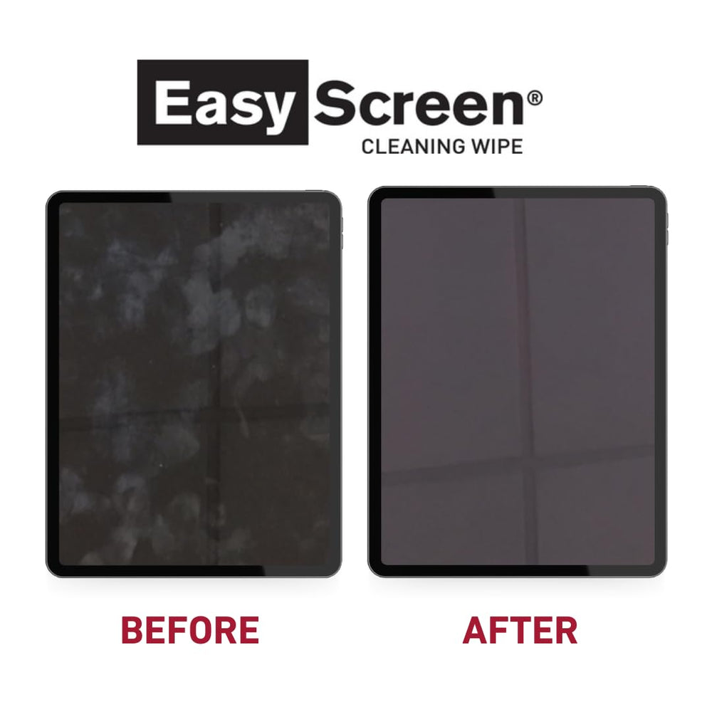 PDI Easy Screen Cleaning Wipes 6 x 9 inch size for laptops and monitors.