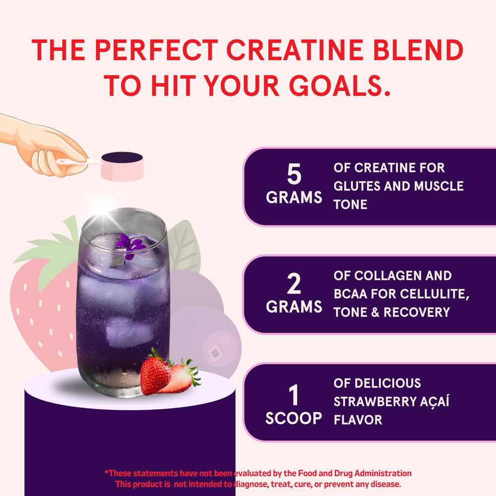 Peach Perfect Creatine Blend collagen focus hints at skin health alongside performance