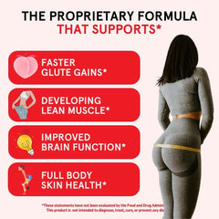 Peach Perfect glute-strength workout setup emphasizes targeted training.