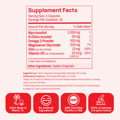 Peach Perfect Omega-3 softgels, a heart- and mood-supporting option.