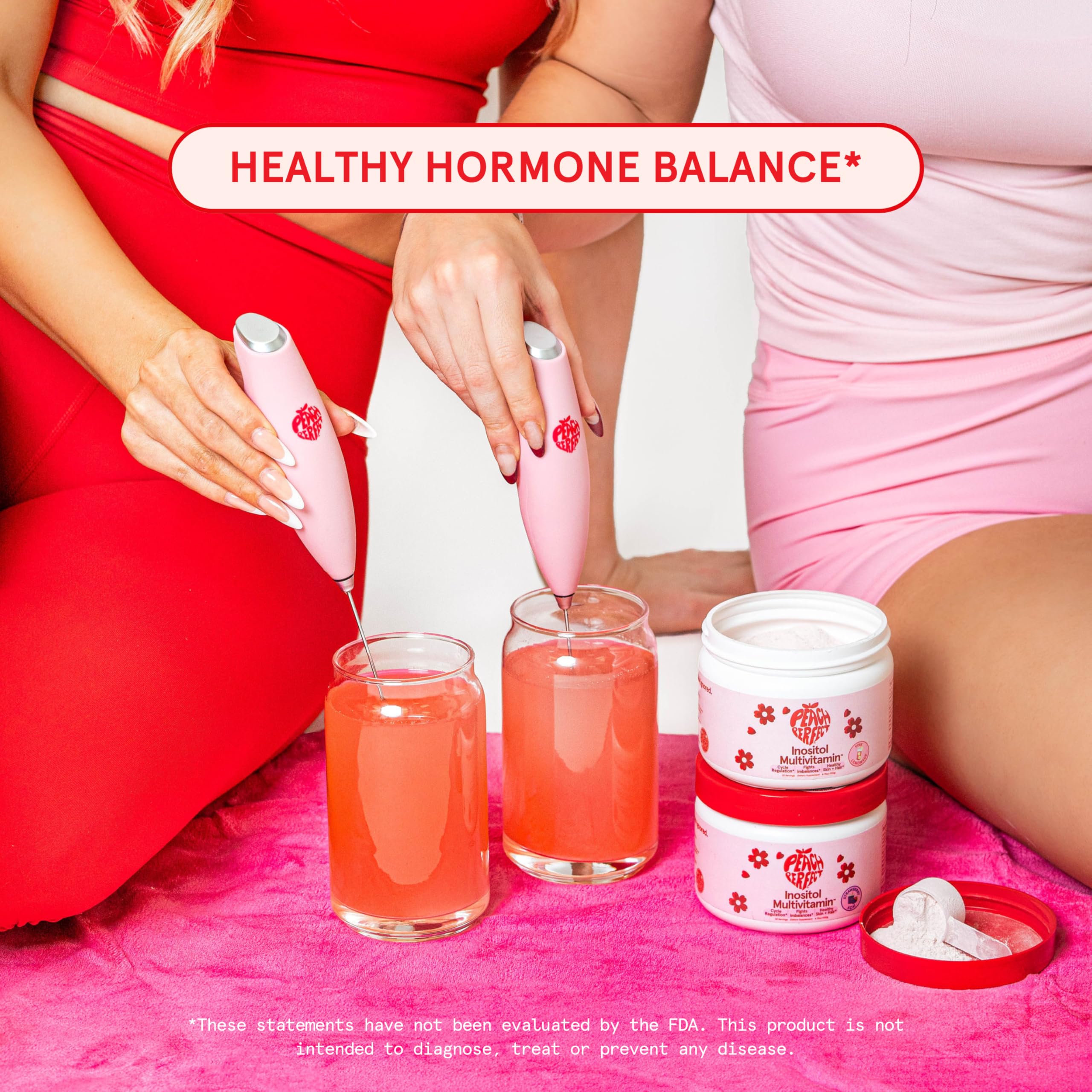 Peach Perfect Vitamin D3 bottle, a sunshine supplement for energy.