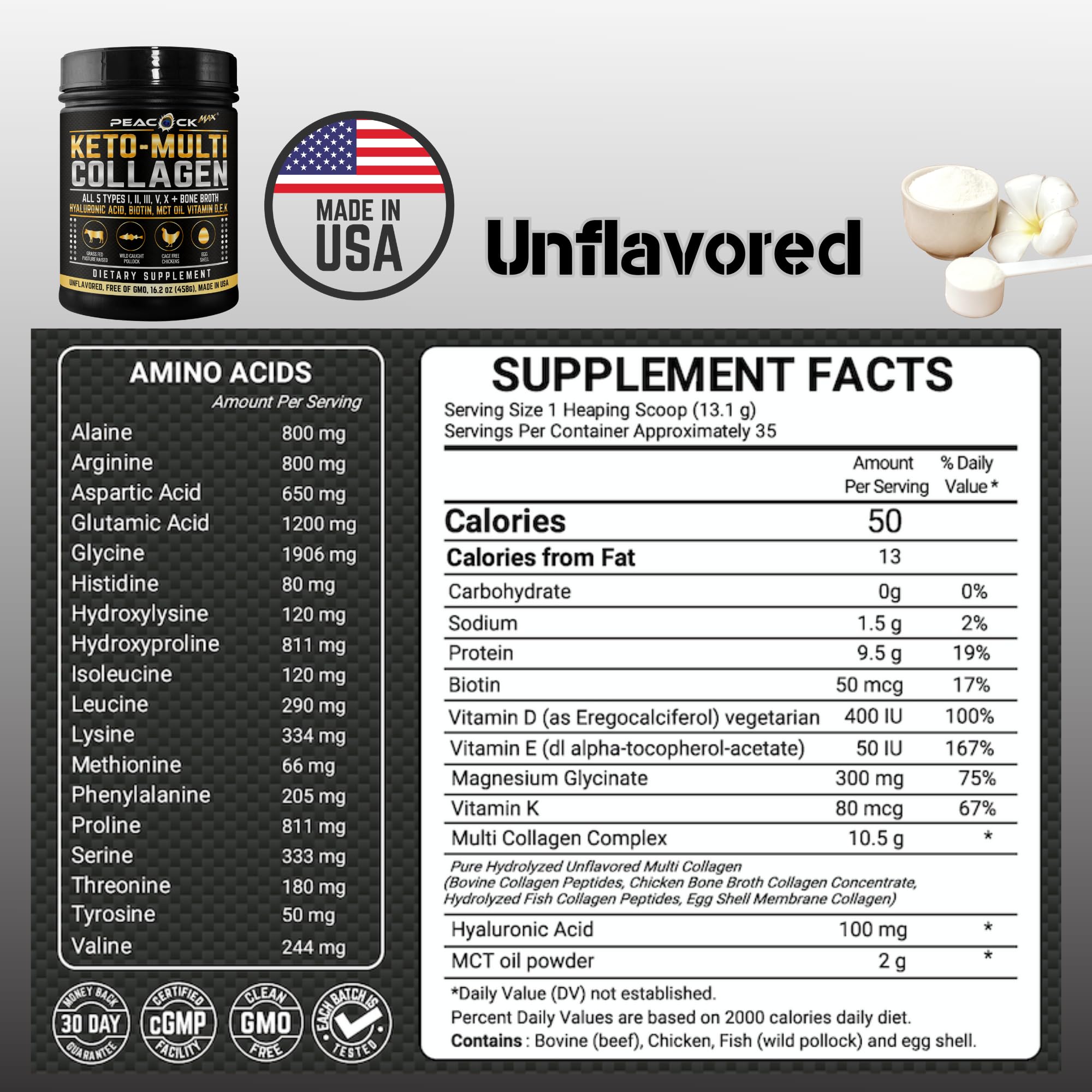 Daily-use collagen powder designed for simple, consistent routine integration.