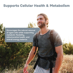 Peak Human Fasting Pro NAD+ Booster in use during morning routine.