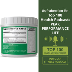 Peak Performance All 5 scoop and shaker demonstrating easy mixing for daily use.