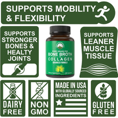 Peak Performance grass-fed origin label emphasizing pasture-raised source and clean ingredients.