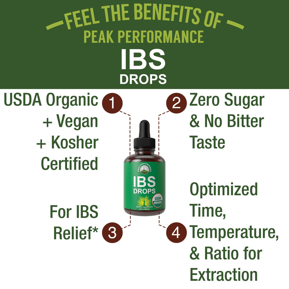 Peak Performance organic fennel seed ingredient highlighting natural relief