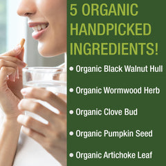 Peak Performance organic ingredient closeup reveals a natural cleansing blend.