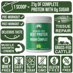 Peak Performance packaging highlighting dairy free and gluten free features