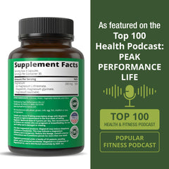 Peak Performance Vitamin Angels promo highlights 1-for-1 donation support.