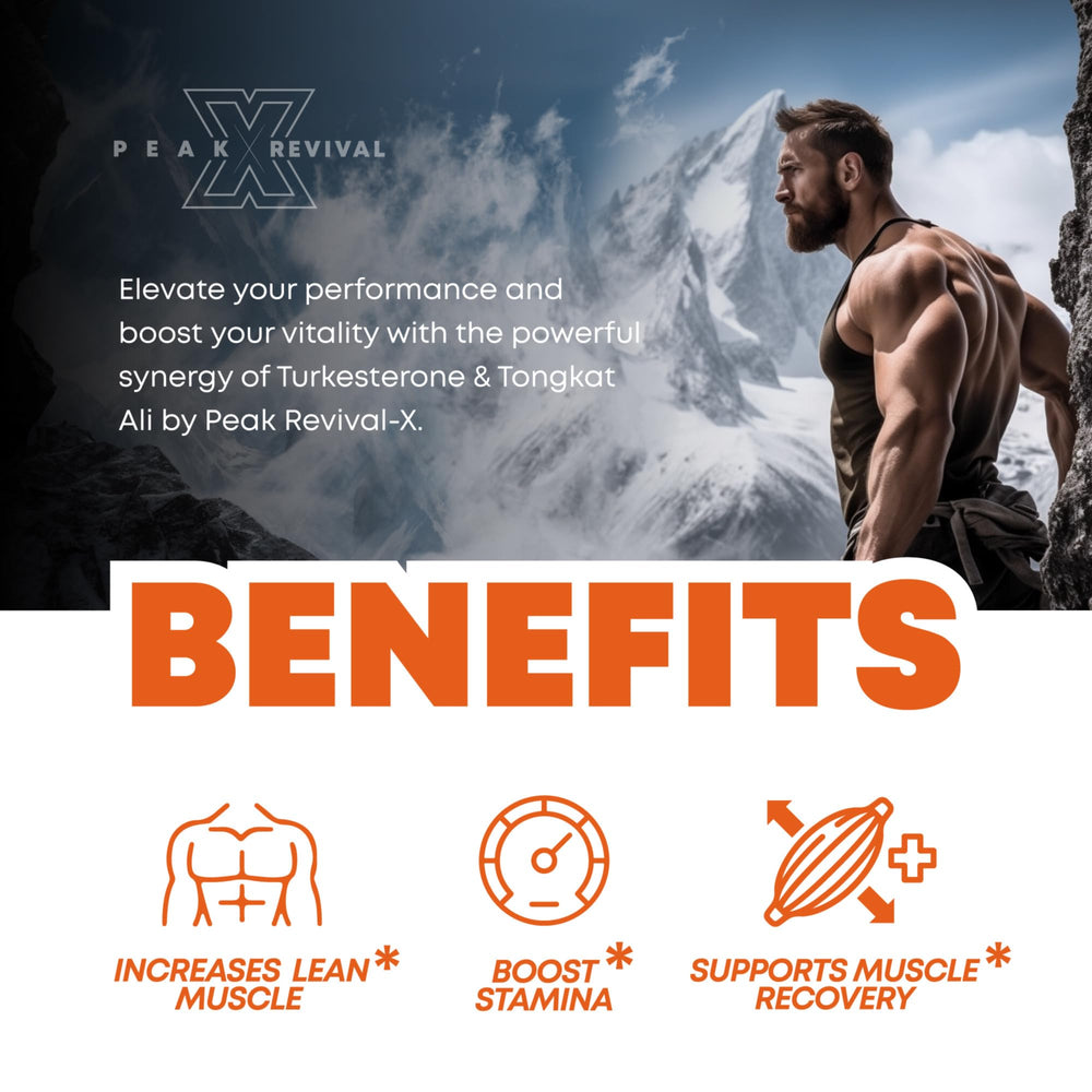 Gym workout scene with Peak Revival-X suggests training-focused use.
