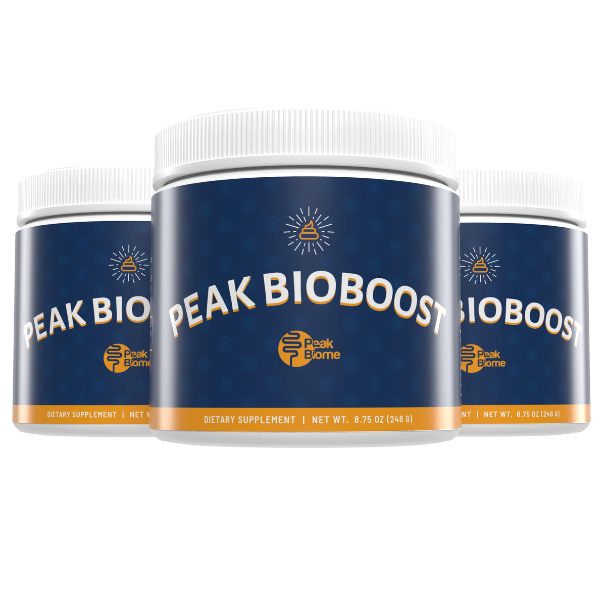 Peak Biome Peak BioBoost tub with scoop for daily gut support