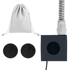 PeakBlen CPAP hose dryer assembly showing universal 22mm compatibility for cleaning.