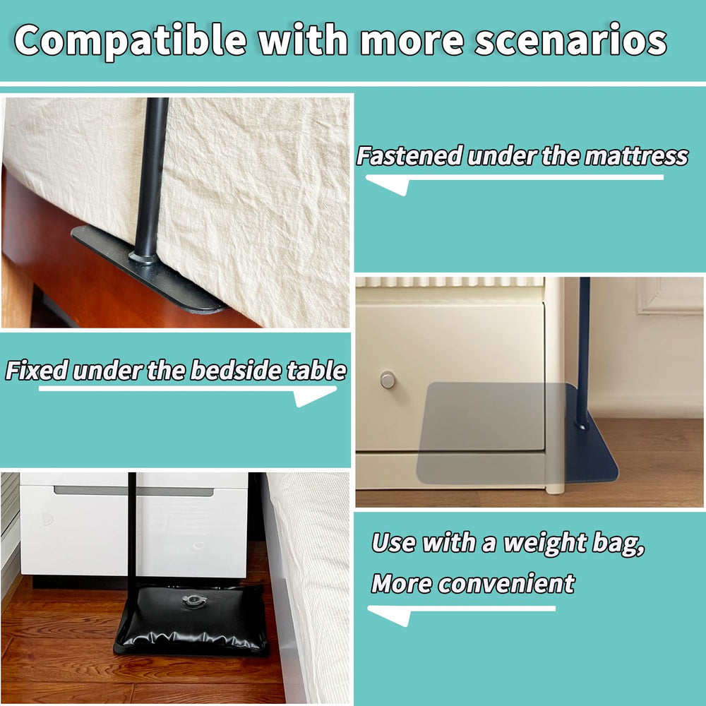 PeakBlen CPAP hose holder stand includes dust liners to protect tubes.
