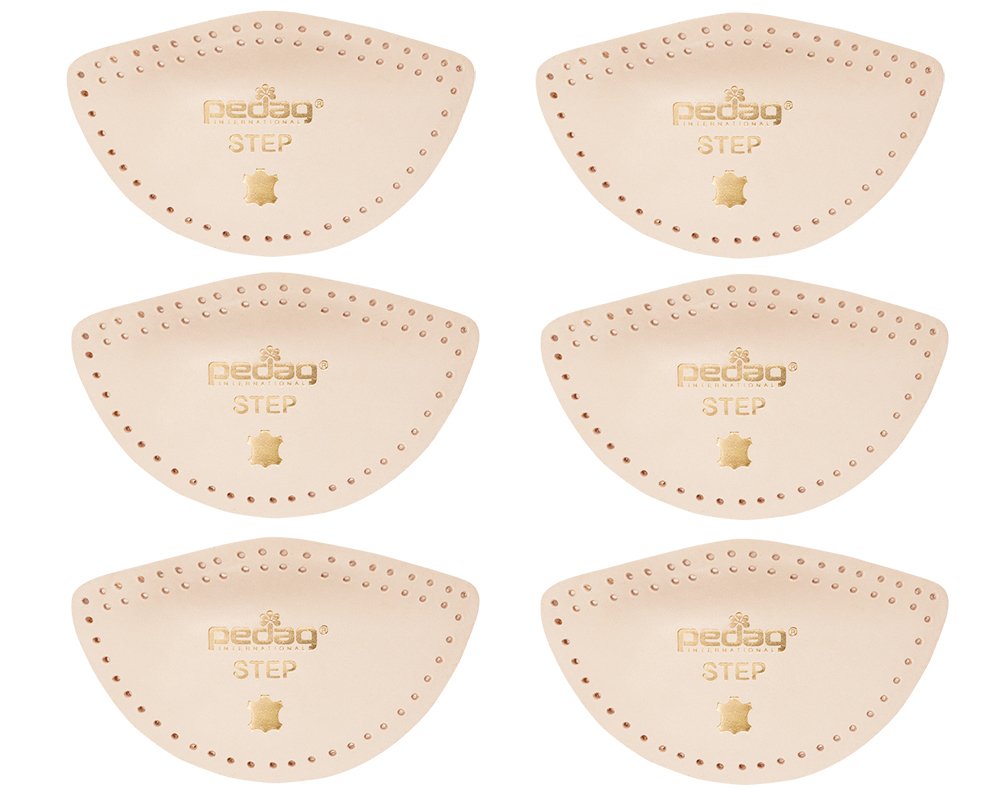 pedag Step arch support inserts pack enhances all-day comfort in flats.