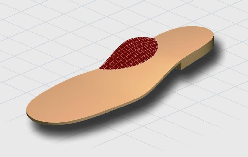 pedag Step flats arch support stays discreet while offering comfort.