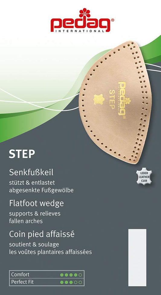 pedag Step self-adhesive arch pad for easy placement