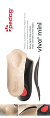 Pedag Viva Mini ultra slim fit ideal for loafers and ballet flats.