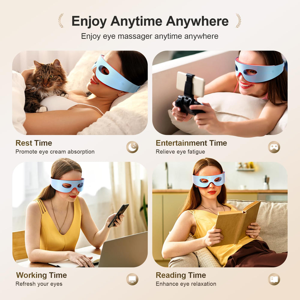 Pedete lightweight eye mask weighs about five ounces for easy wear during the day