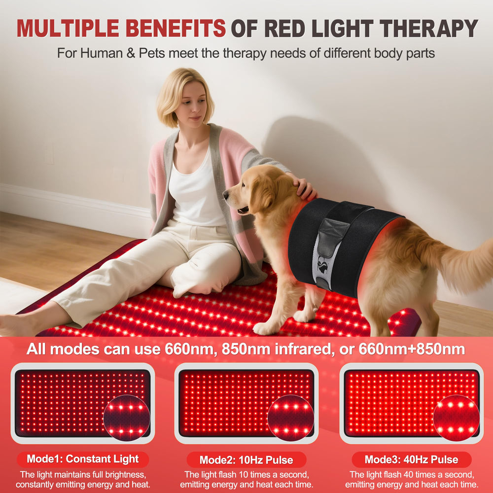 Pedete Red Light Therapy Mat remote control for easy adjustments.
