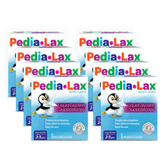Pedia-Lax kid-sized suppositories deliver gentle relief quickly.