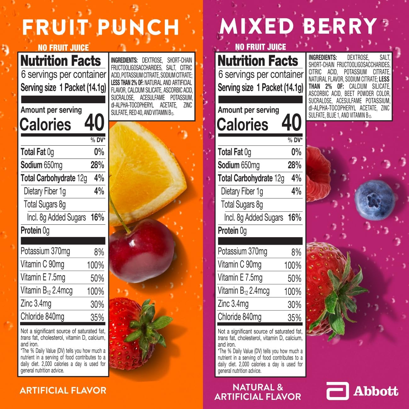 Family-friendly Pedialyte Immune Support enjoyed by kids and adults alike.