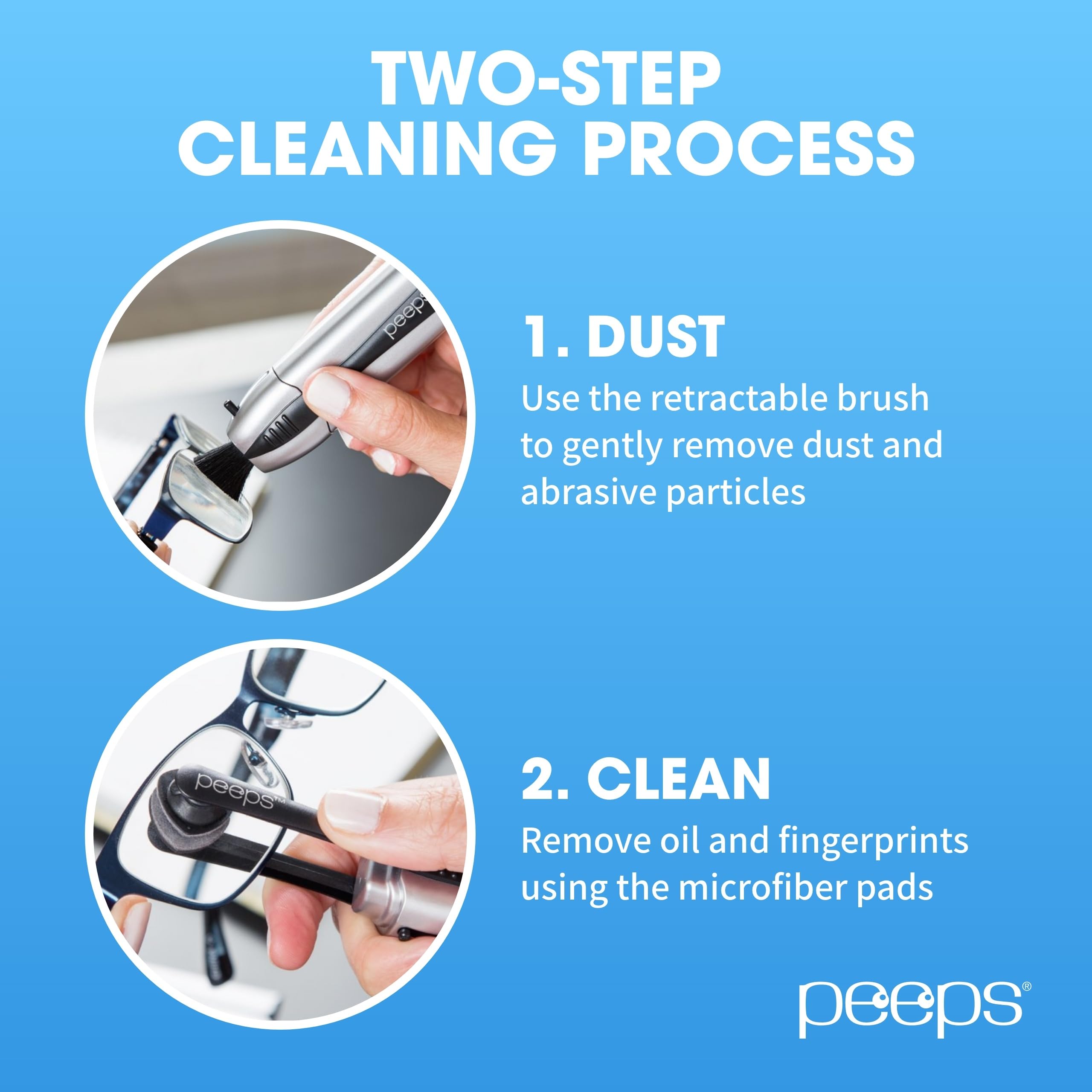 Peeps CarbonKlean cleaning kit pack, ready for everyday carry.