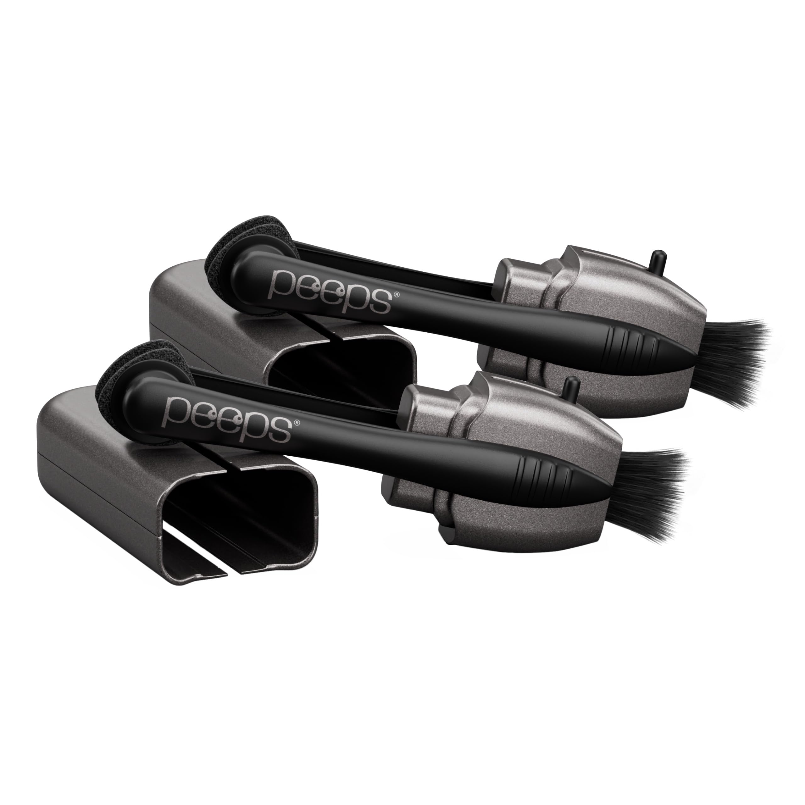 Peeps CarbonKlean two-pack, compact lens cleaner for travel and daily use.