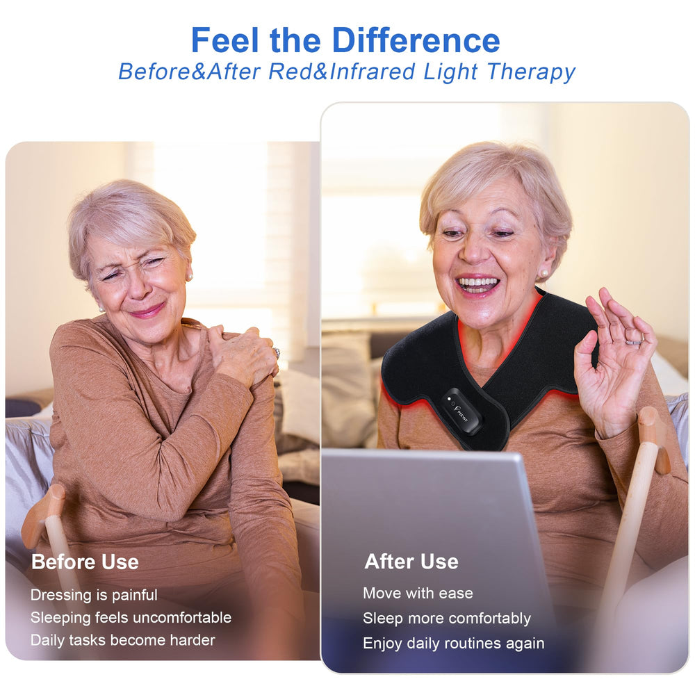 PEEWF wireless design demonstrates cord-free use for on-the-go relief
