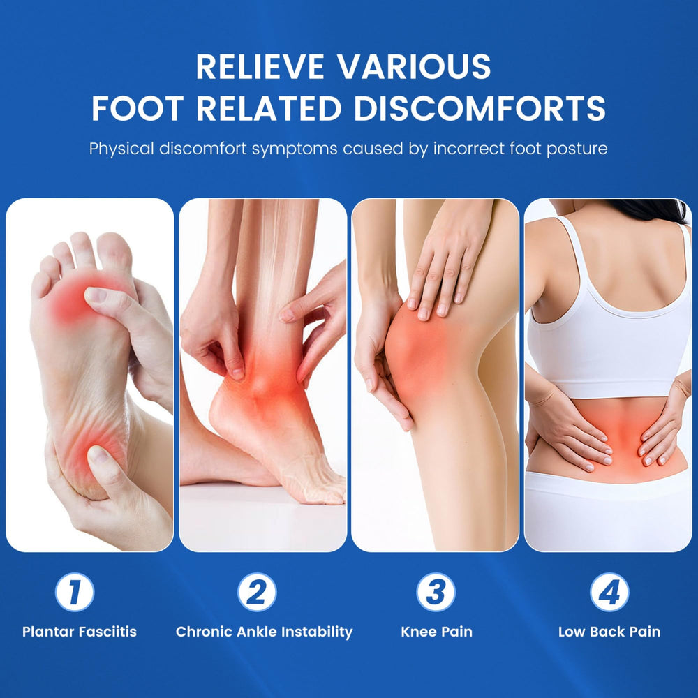 Pefuair flat feet inserts help distribute pressure for steadier steps and daily wear.