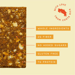 PEJI BAR Mango Jambo bar with mango and banana slices, flavorful on-the-go snack.