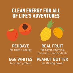 PEJI BAR Morning Blend on-the-go fueling during outdoor activities.