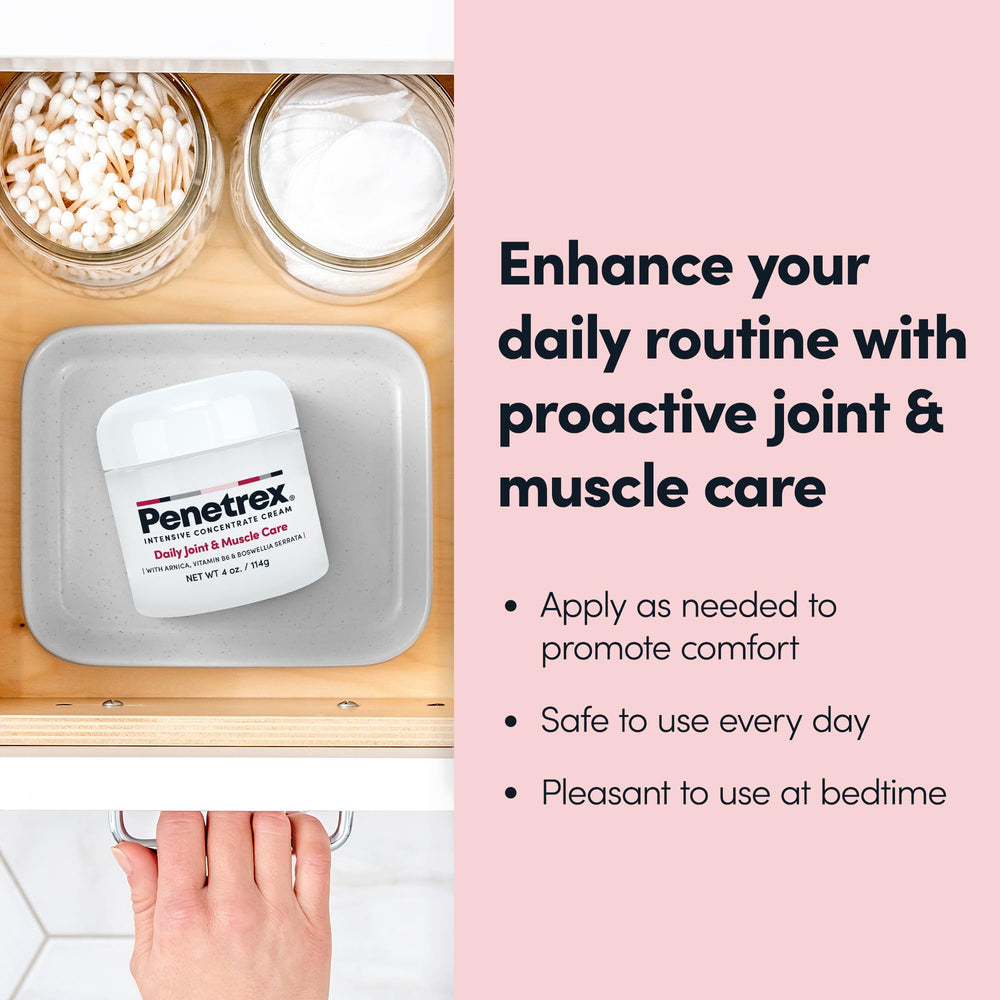 Penetrex Arnica montana blend highlights botanical support for muscle and joint care.