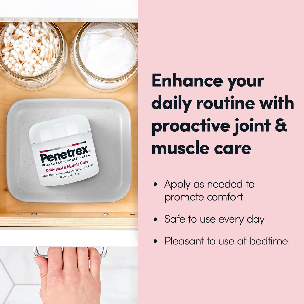 Penetrex fragrance-free cream ideal for sensitive skin and daily use.