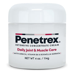 Penetrex joint and muscle therapy bottle for targeted relief without NSAIDs.