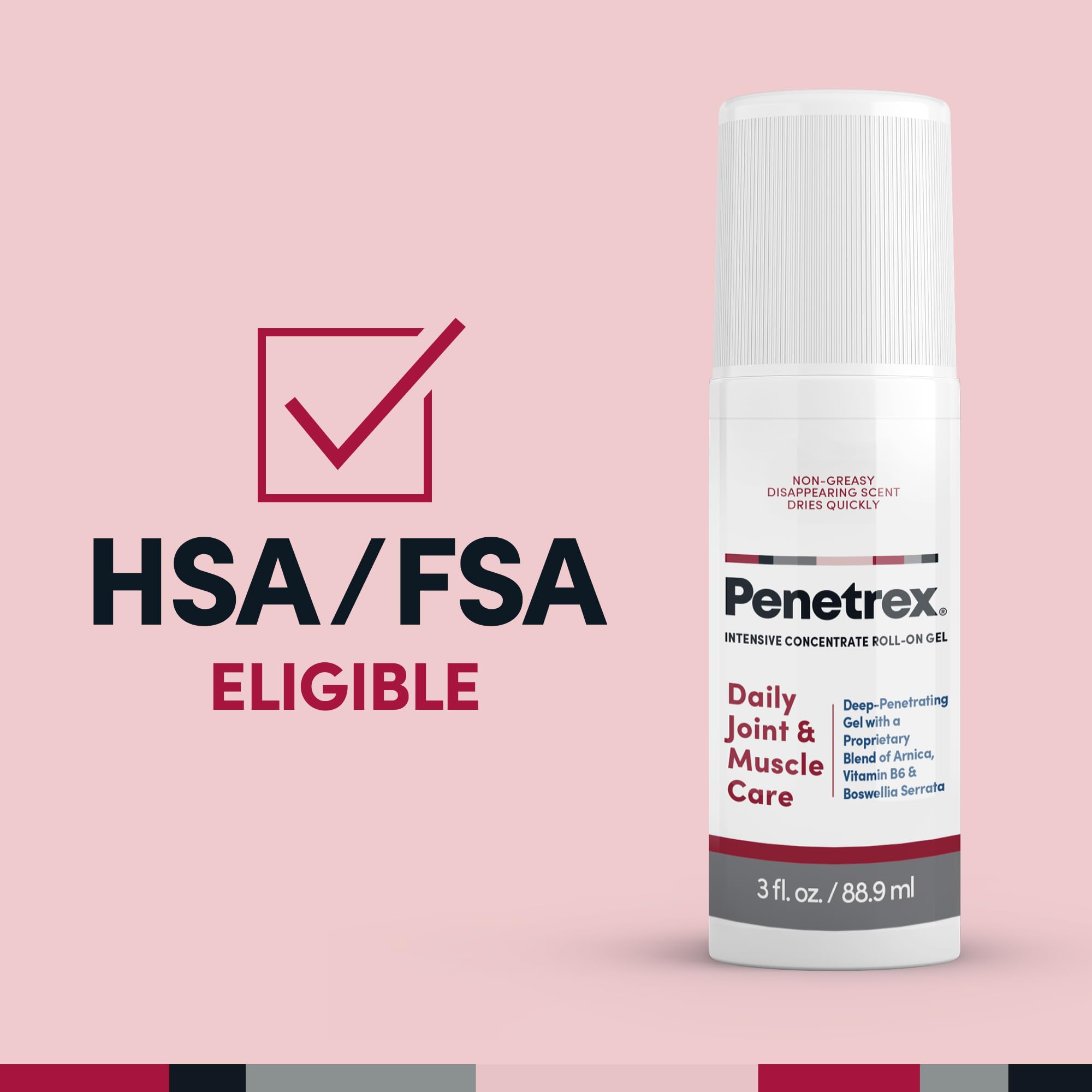 Penetrex roll-on application demonstrates easy, mess-free use.